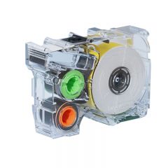 硕方 G0302 标签机色带 12.5mm*(74m+35m)适用硕方G15Mini标签机 黄底黑字