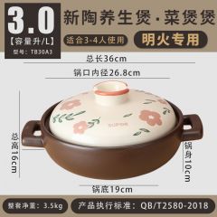 苏泊尔 TB30A3 乐享III系列新陶养生煲 3L