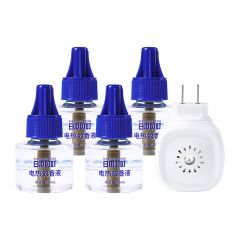 日本叮叮蚊香液电蚊香驱蚊液180晚1器+4液45ml