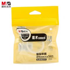 晨光 AJD957F7 无痕纳米双面胶带 24mm*1m