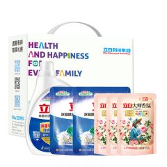 立白除菌洗衣液洗洁精 倍净六件套(1510g)