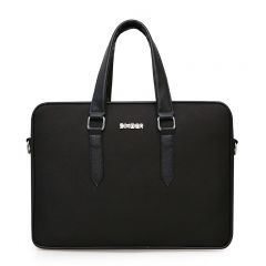 斯莫尔 SL-8148 商务公文包 手提包 黑色