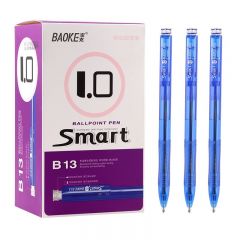 宝克 B13 按压圆珠笔（1.0mm)48支/盒 蓝色