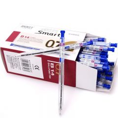 宝克 B14 按压圆珠笔 中油笔（0.7mm)48支/盒 蓝色