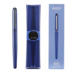 宝克 PM179 精品钢笔F尖 12支/盒 玫瑰蓝