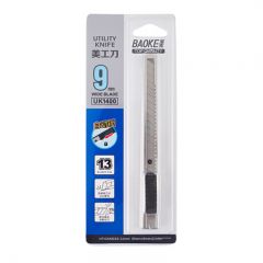 宝克 UK1400 美工刀 自锁裁纸刀 小号壁纸刀 9mm