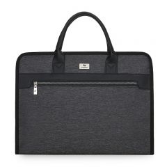 斯莫尔 SL-537 公文包 手提包 文件袋 电脑包 14寸 黑色