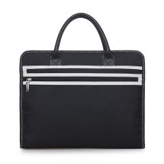 斯莫尔 SL-8144 手提包 横款公文包 黑色
