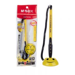 晨光 AGP16103 微笑服务台笔 中性笔 0.5mm 黑色