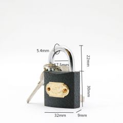三环 挂锁 独立铜芯 1锁3钥匙 32mm