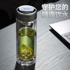 格亚 Ag+银离子抗菌杯双层玻璃杯