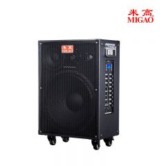 米高 MG1562A-Li 音响 大功率500W移动户外音箱 套餐：音响+配件