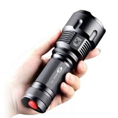 神鱼 SY1007 强光手电筒 可充电 大功率探照灯 LED家用户外
