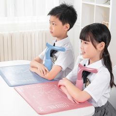 猫太子 KB8155B 坐姿矫正器 写字纠正姿势支架 高度可调 粉色