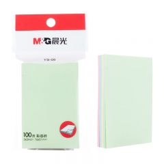 晨光 YS-09 多彩自粘便利贴 便签纸 76*51mm 100张/包