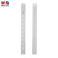 晨光 ARL96027 铝合金直尺 双面刻度清晰精准 30cm