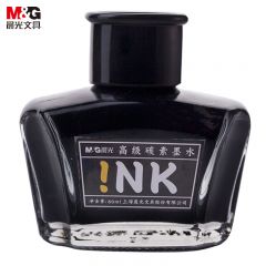 晨光 AICW9001 高值碳素墨水 钢笔水 黑色 60ml
