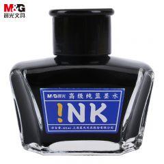 晨光 AICW9001 高值碳素墨水 钢笔水 纯蓝色 60ml