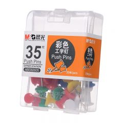 晨光 ABS92605 彩色工字钉 35枚/盒