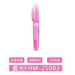 晨光 FHM21003 米菲荧光笔 红色