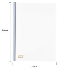 齐心 Q310 A4抽杆夹 资料夹 颜色随机