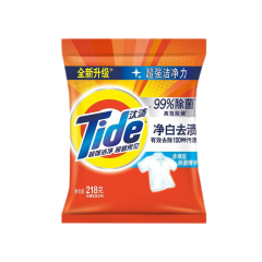 汰渍 净白去渍洗衣粉 自然清新型 218g