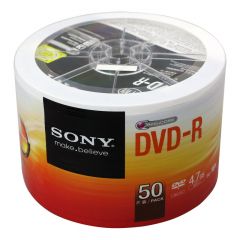 索尼 DVD 空白光盘 DVD-R 4.7G（50片装）